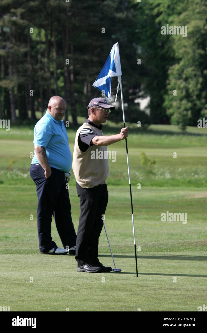 Belleisle Golf Club Golf Week Compettion, Ayr, Ayrshire, Schottland, Großbritannien. Jährliche Veranstaltung, die vom South Ayrshire Council auf dem Parkland Course gesponsert wird. Stockfoto