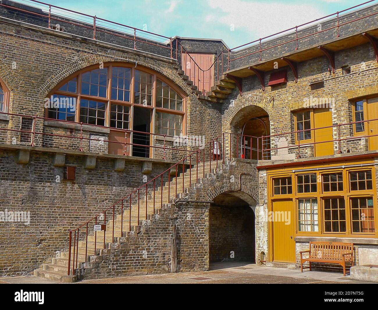 Languard Fort an der Küste von Felixstowe, Suffolk, Großbritannien Stockfoto