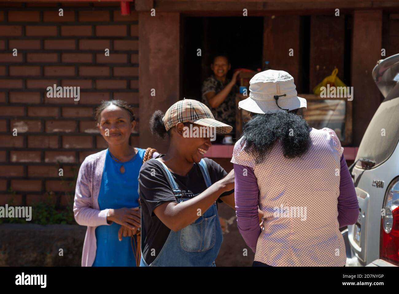 Redaktionell. Die Menschen im Alltag in Madagaskar Stockfoto