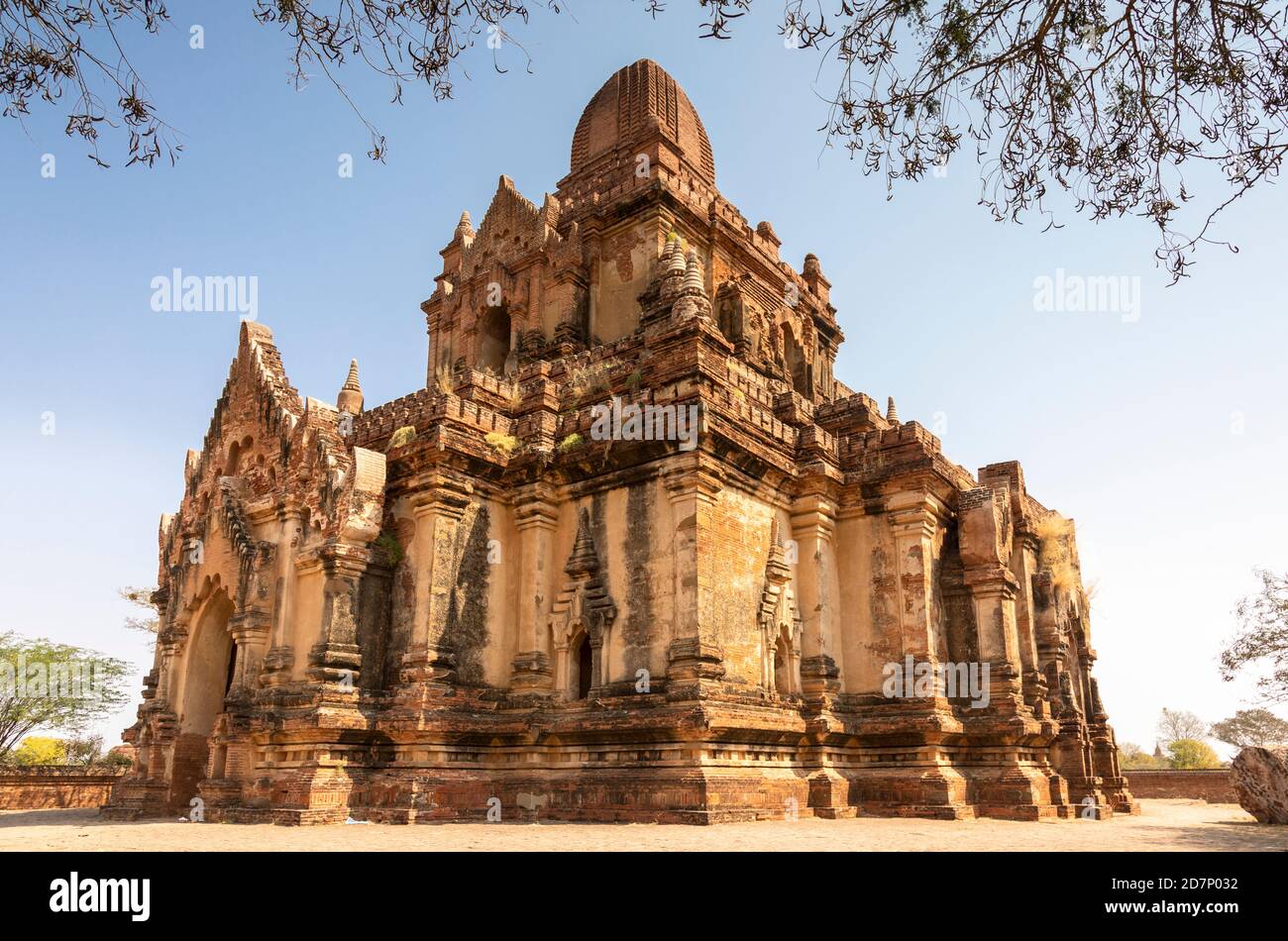 Alte Taung Guni Pagode in Bagan, Myanmar Stockfoto