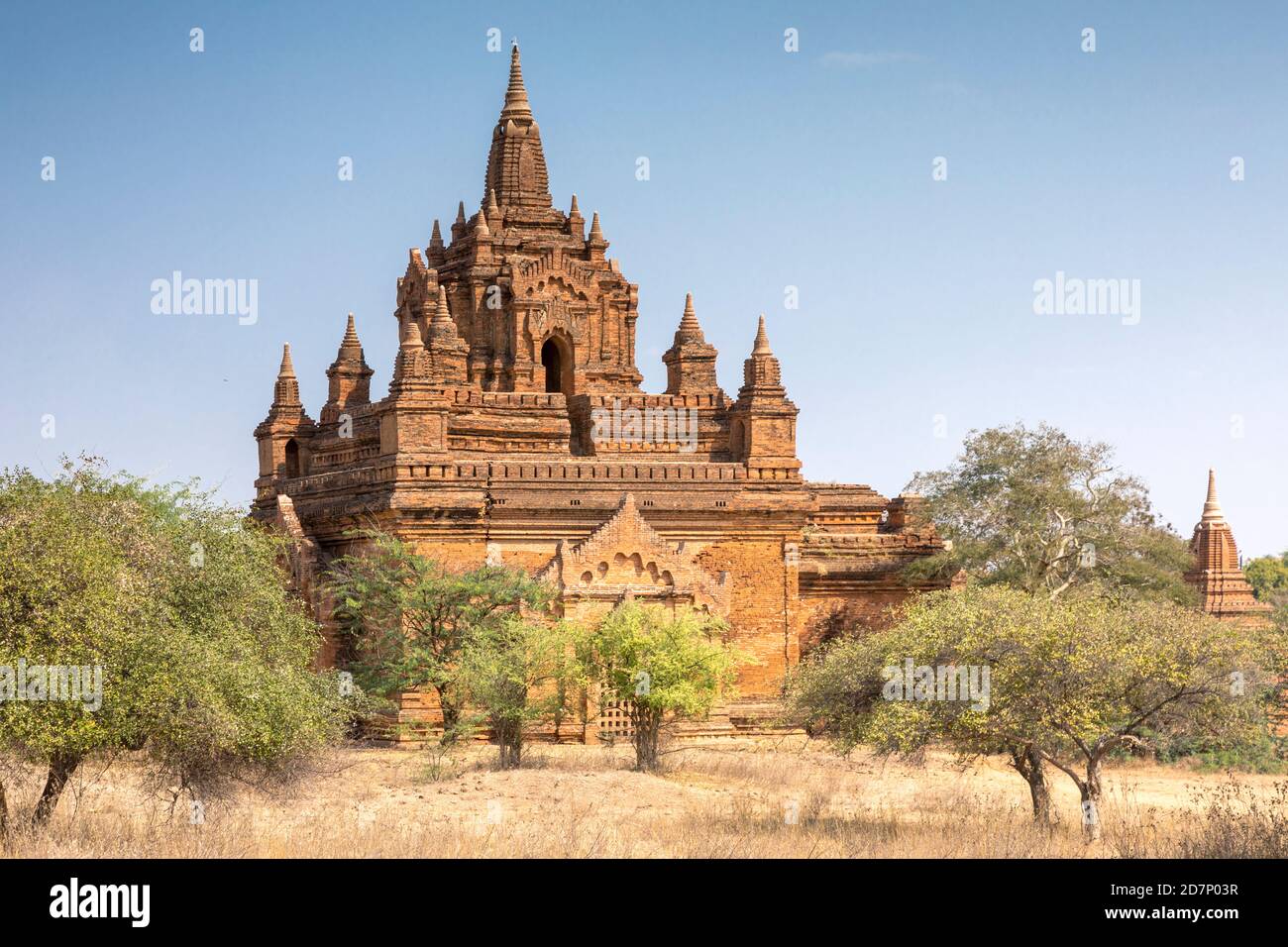 Altes Kya Zin Hpaya in Bagan, Myanmar Stockfoto