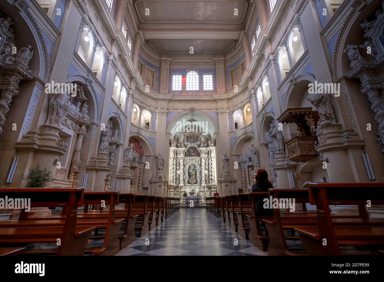 Kirche San Matteo (Chiesa di San Matteo). Lecce, Italien Stockfoto