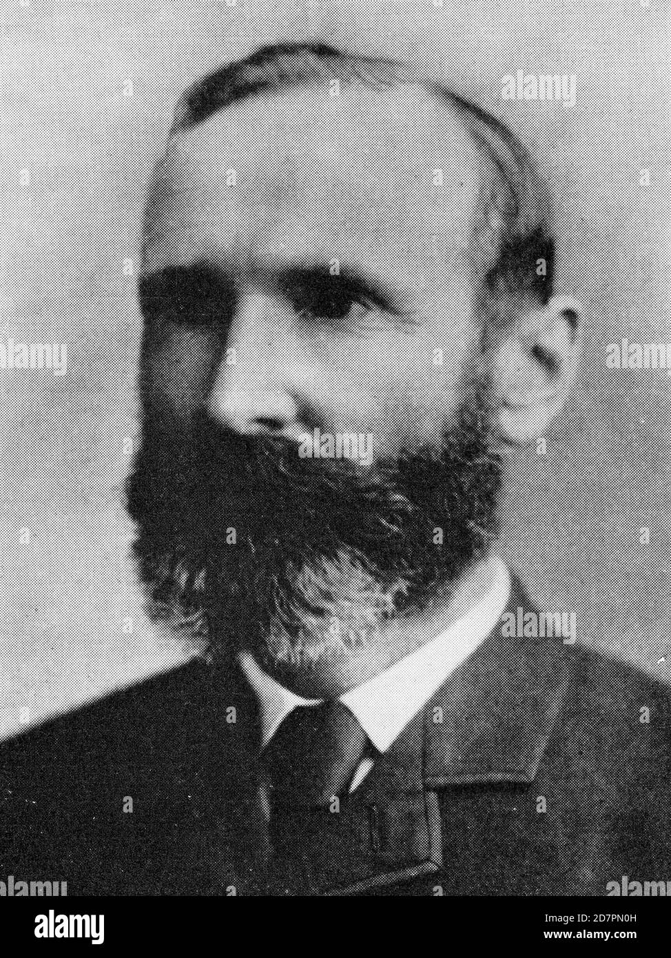 Südafrika Geschichte: Michael Stephens; Cape Government Railways (Western System) Locomotive Superintendent (1875-1885) und Cape Government Railways Chief Locomotive Superintendent (1885-1895) ca. 1885 Stockfoto