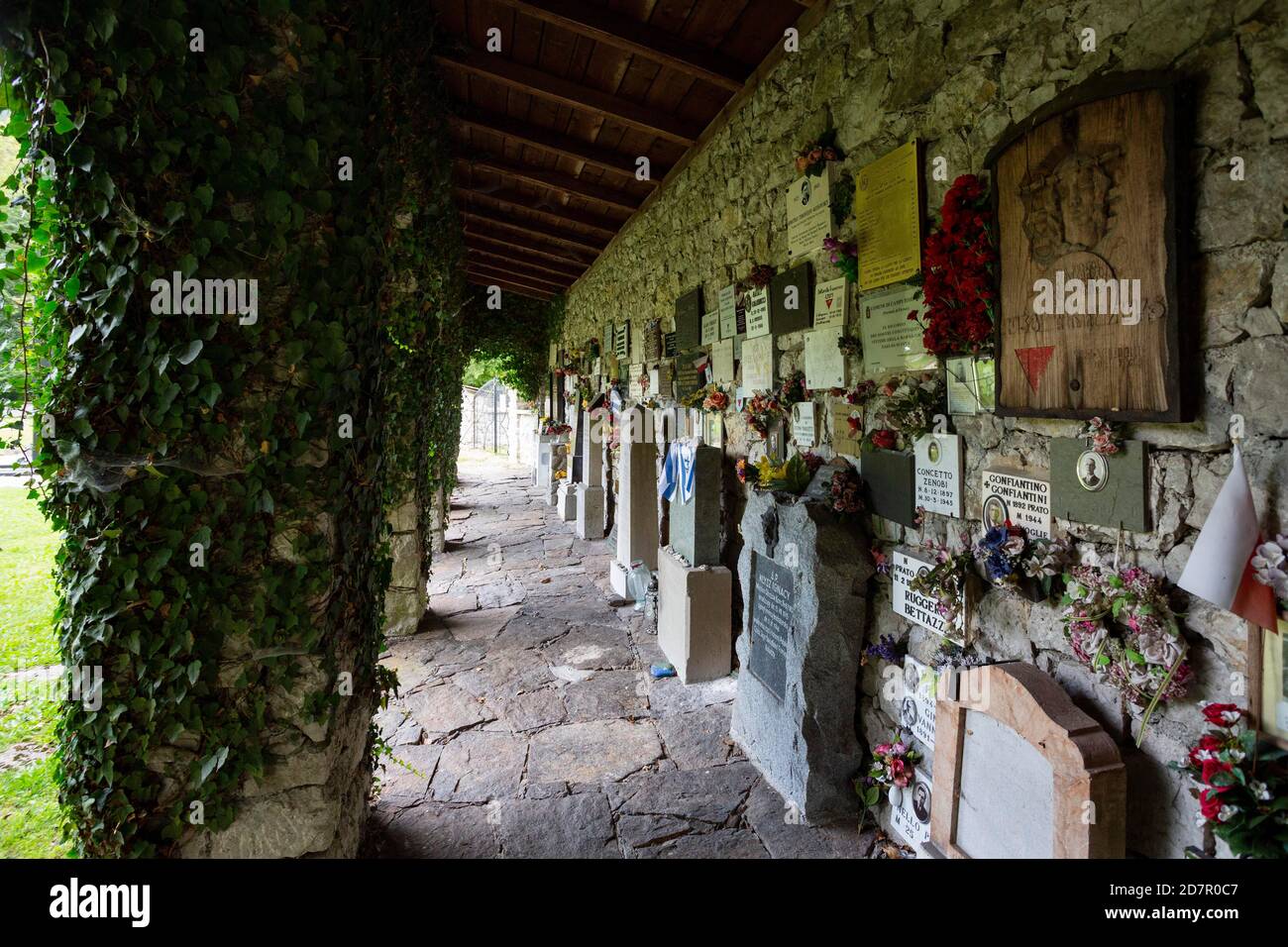 KZ-Friedhof, KZ-Gedenkstätte Ebensee, Ebensee, Salzkammergut, Oberösterreich, Österreich Stockfoto