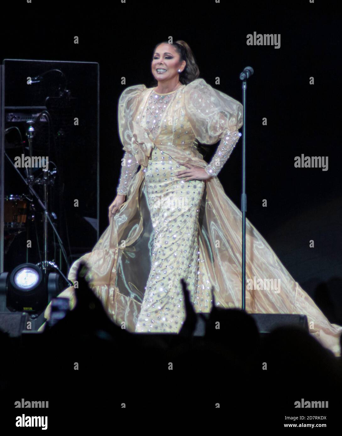 Isabel Pantoja Konzert im WiZink Zentrum in Madrid, Spanien. März 06, 2020. (Oscar Gil / Al fa Images). Stockfoto