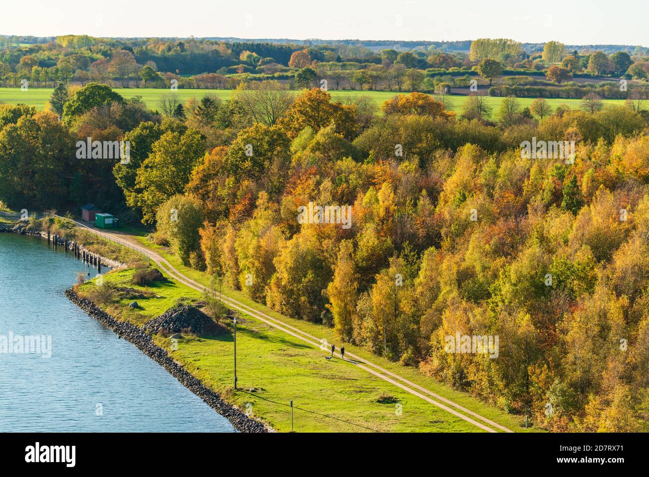 Kanalradweg Stockfotos und -bilder Kaufen - Alamy