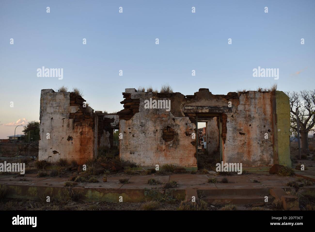 Alte Noonkanbah Station Stockfoto