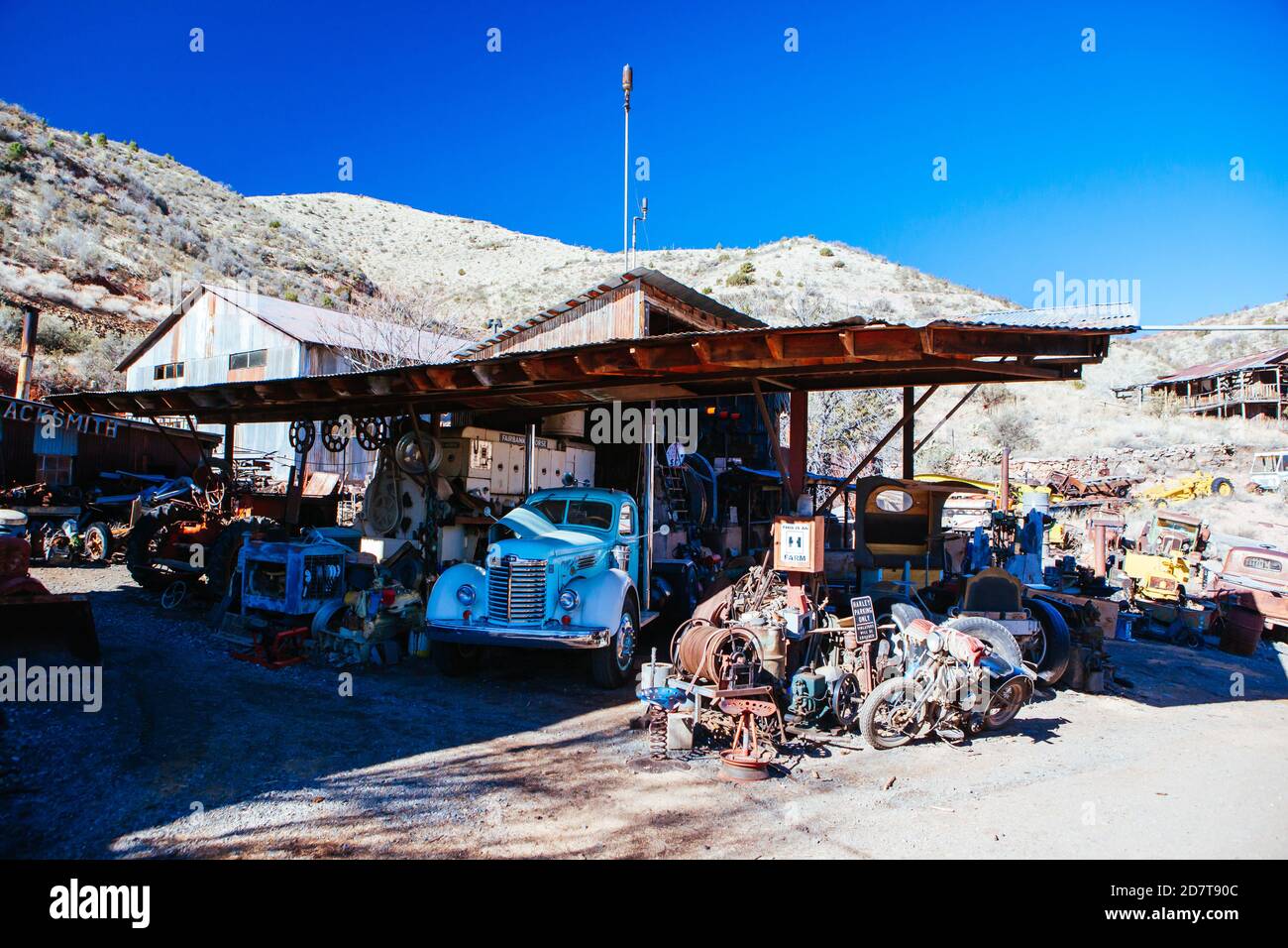 Gold King Mine Museum in Arizona USA Stockfoto
