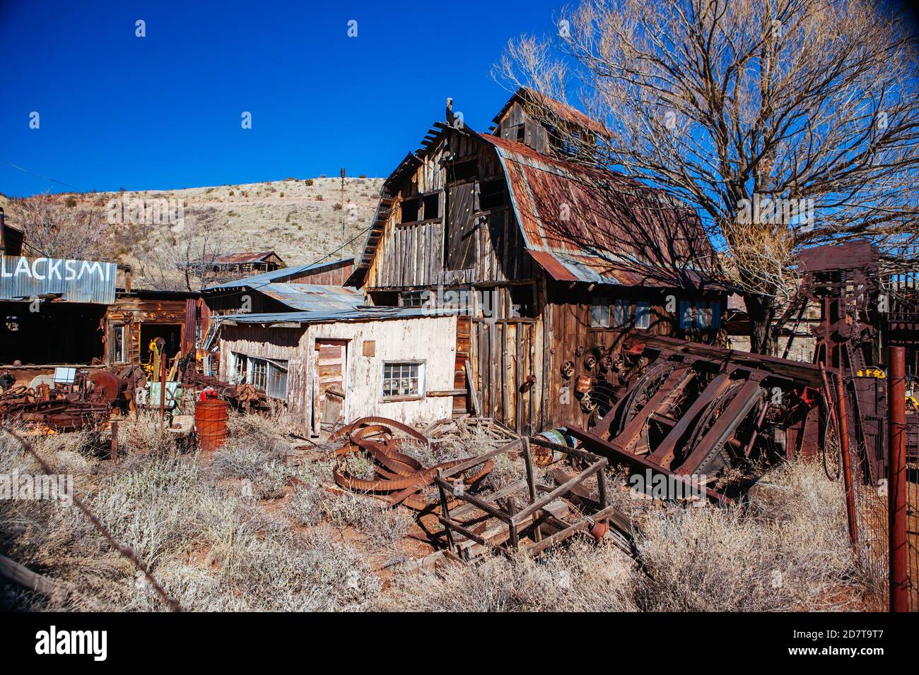 Gold King Mine Museum in Arizona USA Stockfoto