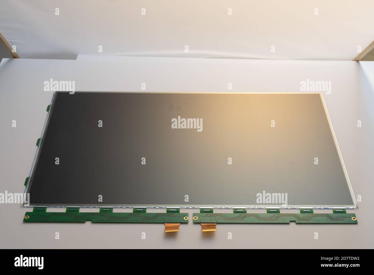 LCD-Anzeige für den Monitorbildschirm. Ersatzteil Für Computerreparatur Stockfoto