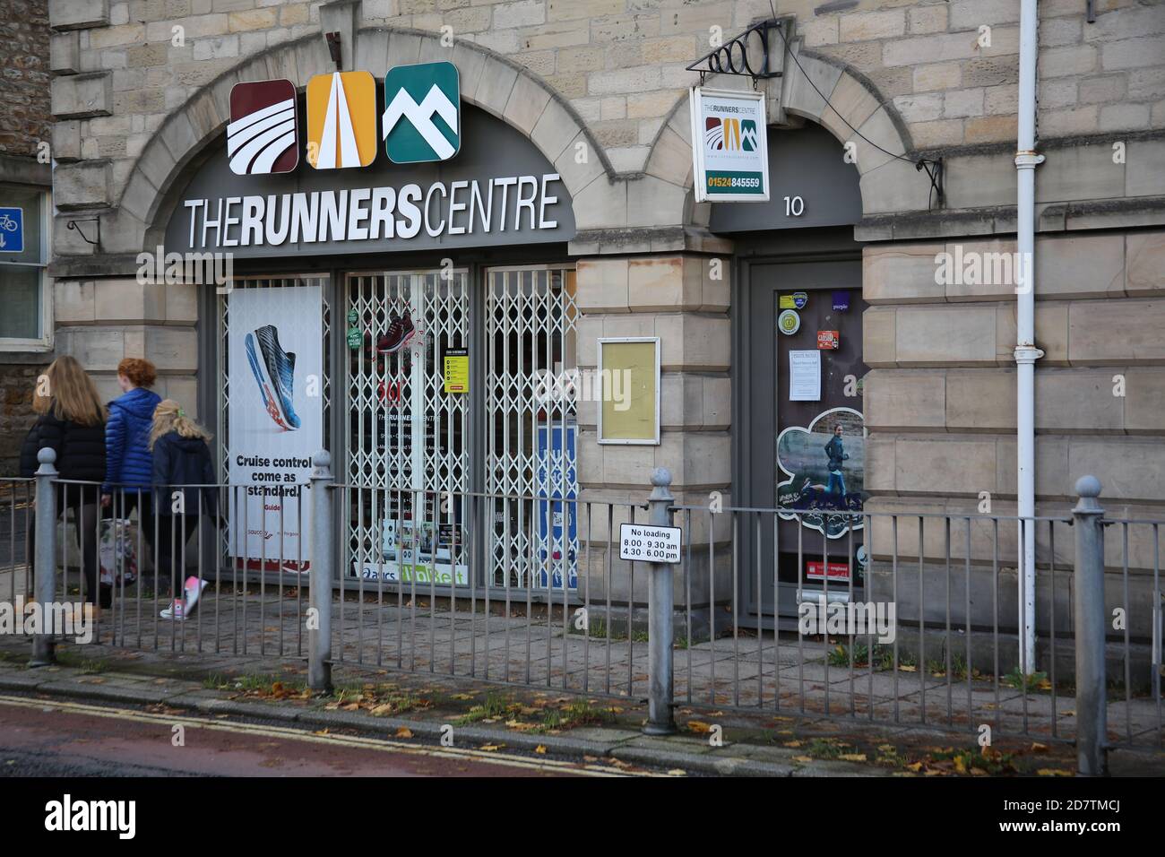 Lancaster, Großbritannien. Oktober 2020. David Morris lokaler Abgeordneter wurde aus Sportgeschäft in Lancaster wegen Abstimmung gegen freie Schulmahlzeiten verboten Quelle: PN News/Alamy Live News Stockfoto