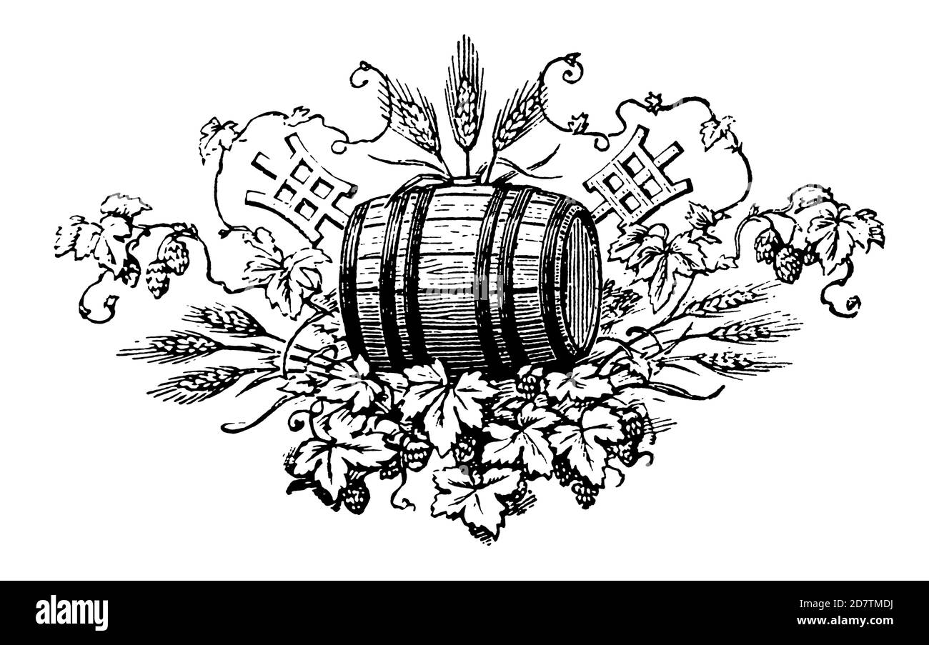 Klassische Weinetiketten mit traditionellem französischen Design Stockfoto