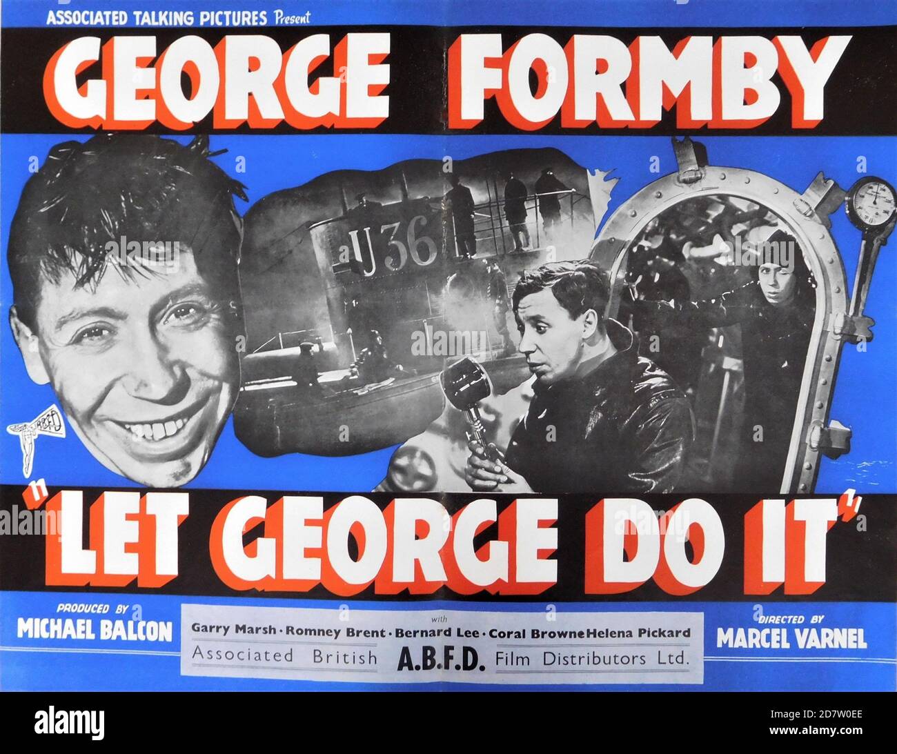 GEORGE FORMBY in LET GEORGE DO IT 1940 Regisseur MARCEL VARNEL Produzent MICHAEL BALCON Ealing Studios / Associated British Film Distributors (A.B.F.D.) Stockfoto