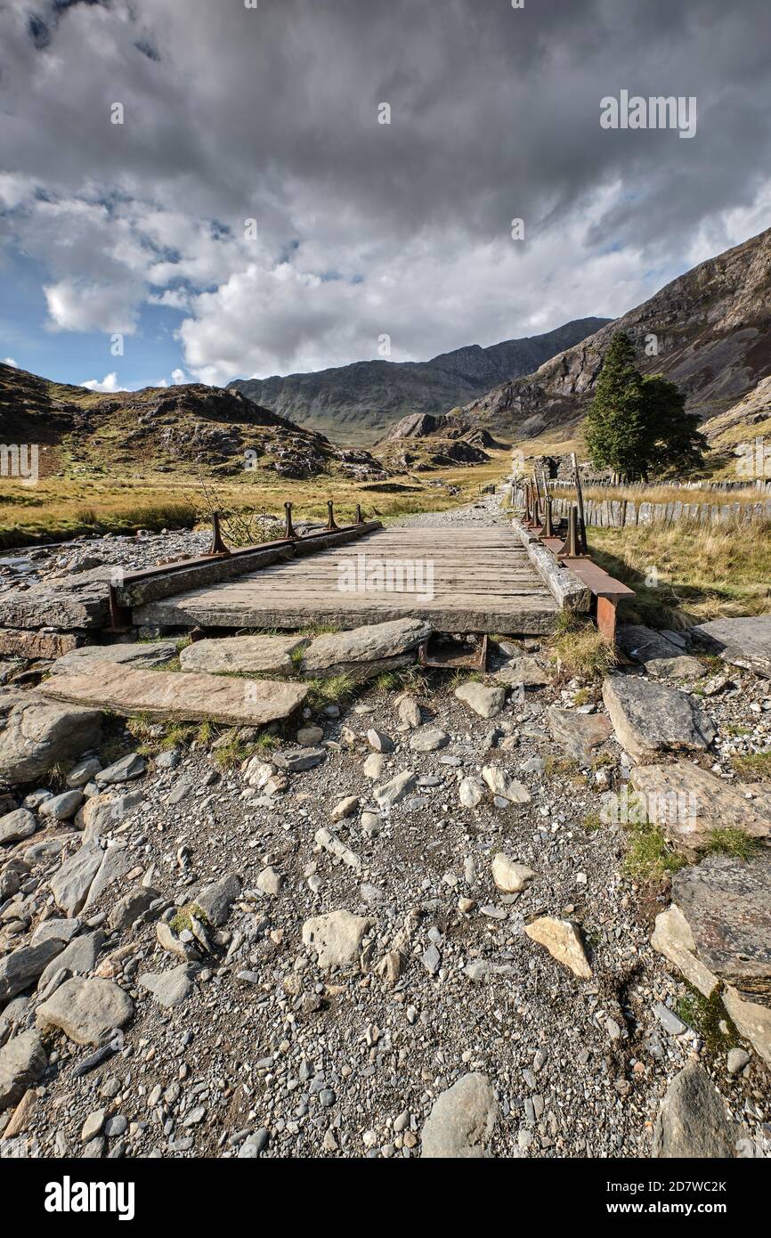 Watkin-Eid, Snowdonia Stockfoto