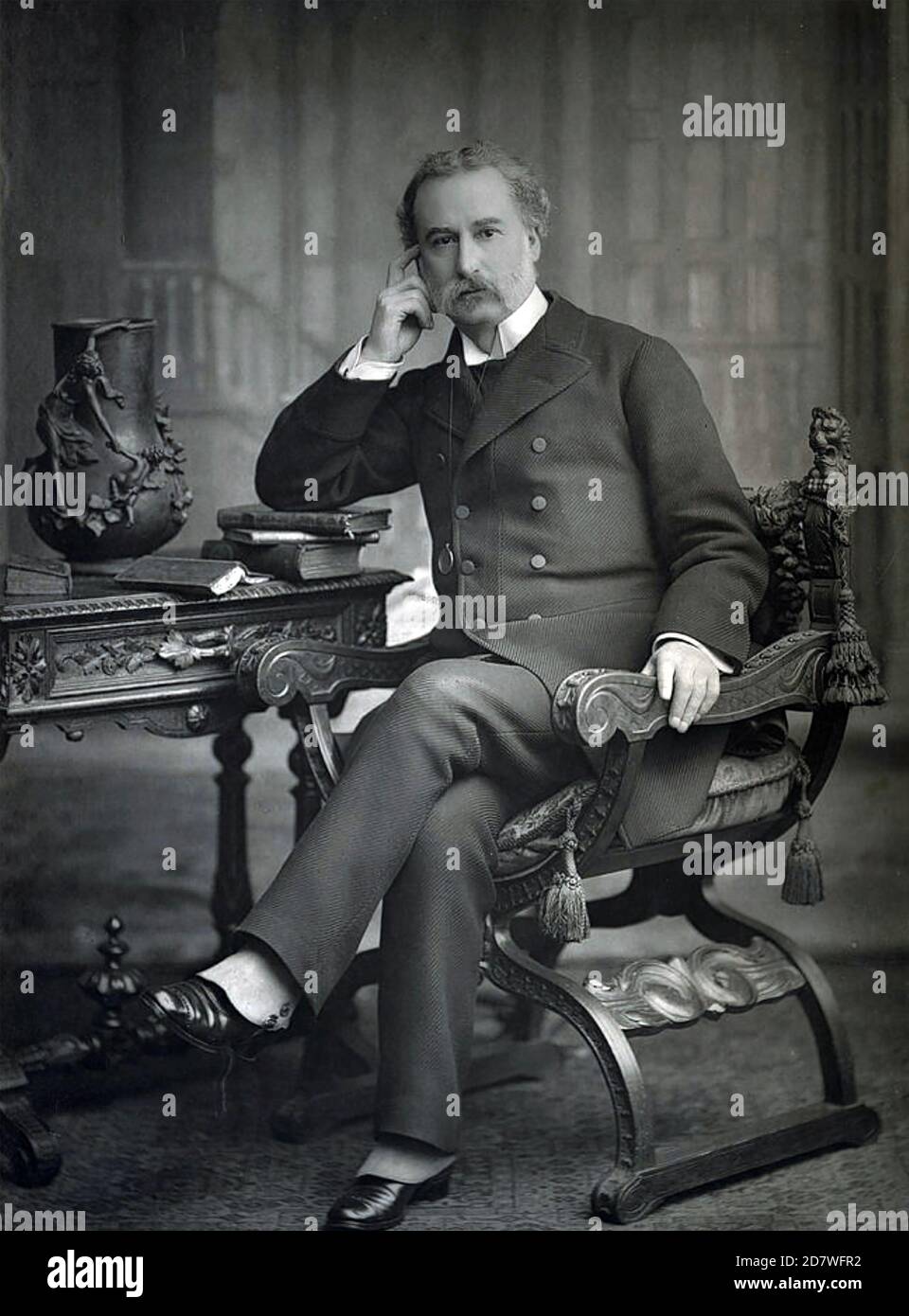 GEORGE HENRY LEWIS (1833-1911) englischer Anwalt Stockfoto