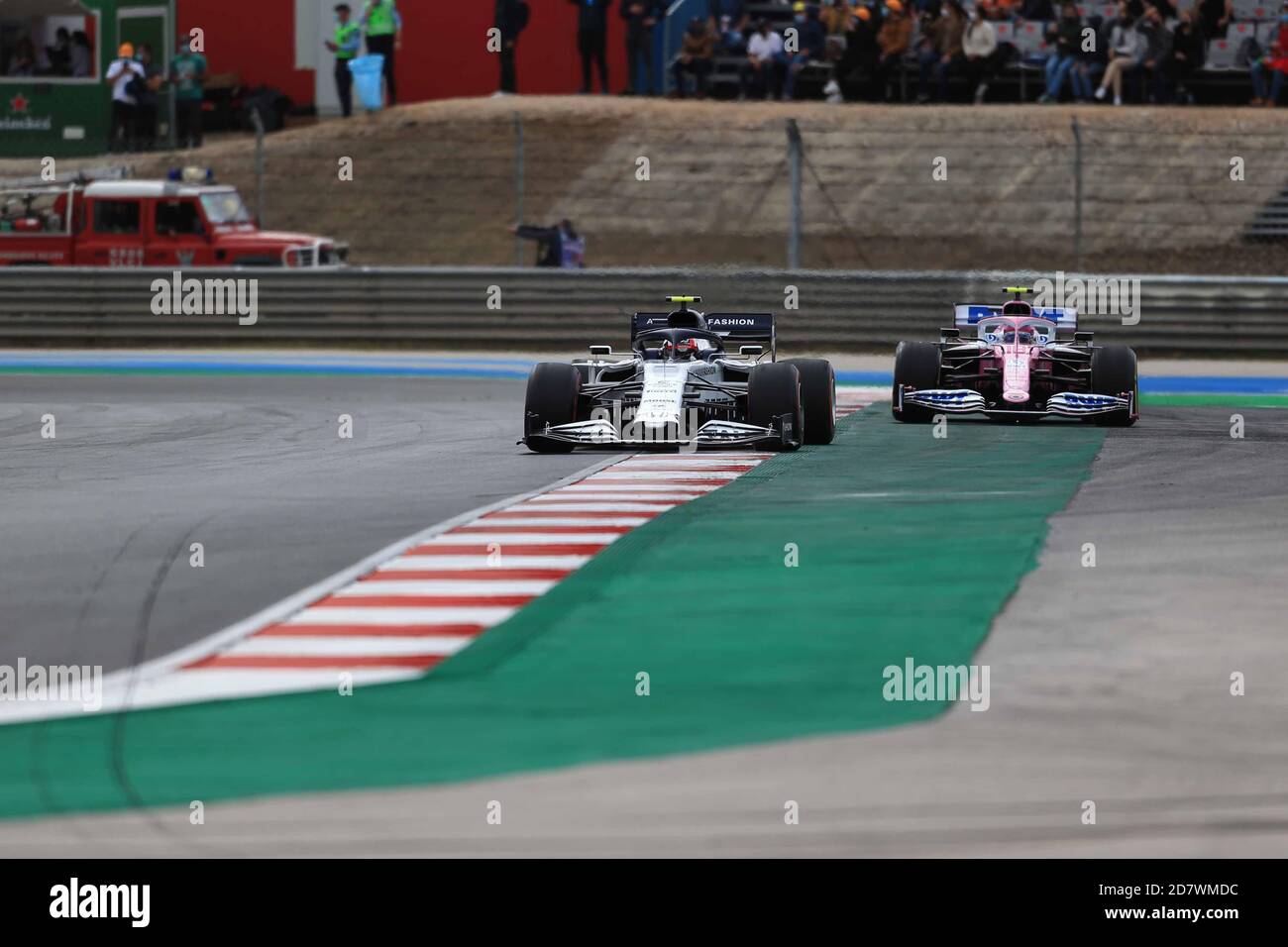 Internationale Rennstrecke Algarve, Portimao, Portugal. Oktober 2020. Formel 1, Portugal Grand Prix, Race Day; Scuderia AlphaTauri Honda, Pierre Gasly Kredit: Action Plus Sports/Alamy Live News Stockfoto