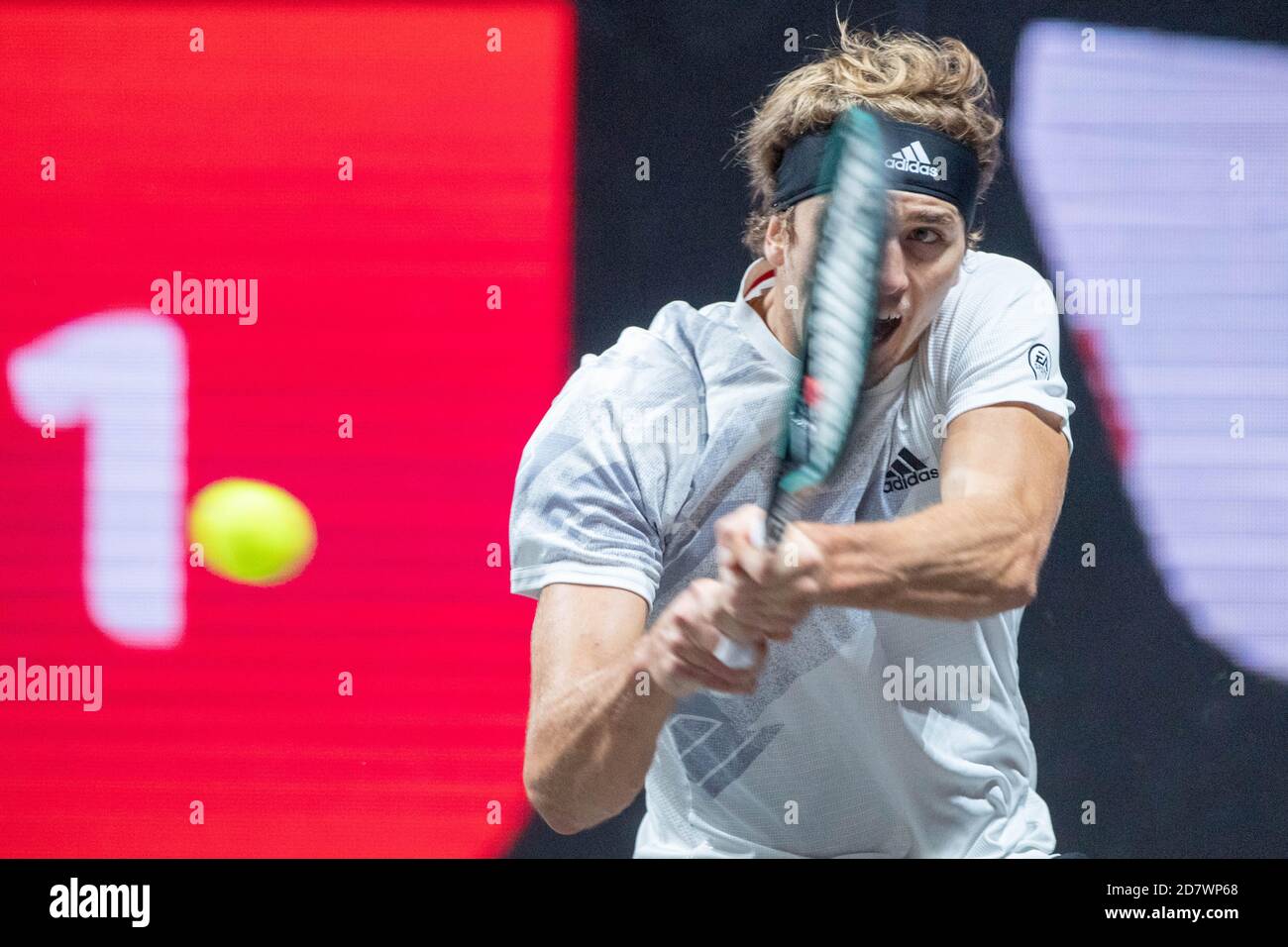 Alexander ZVEREV (GER), Action, Tennis, bett1HULKS Championship 2020, ATP 250 Turnier am 23. Oktober 2020 in Köln/Deutschland. Â Verwendung weltweit Stockfoto