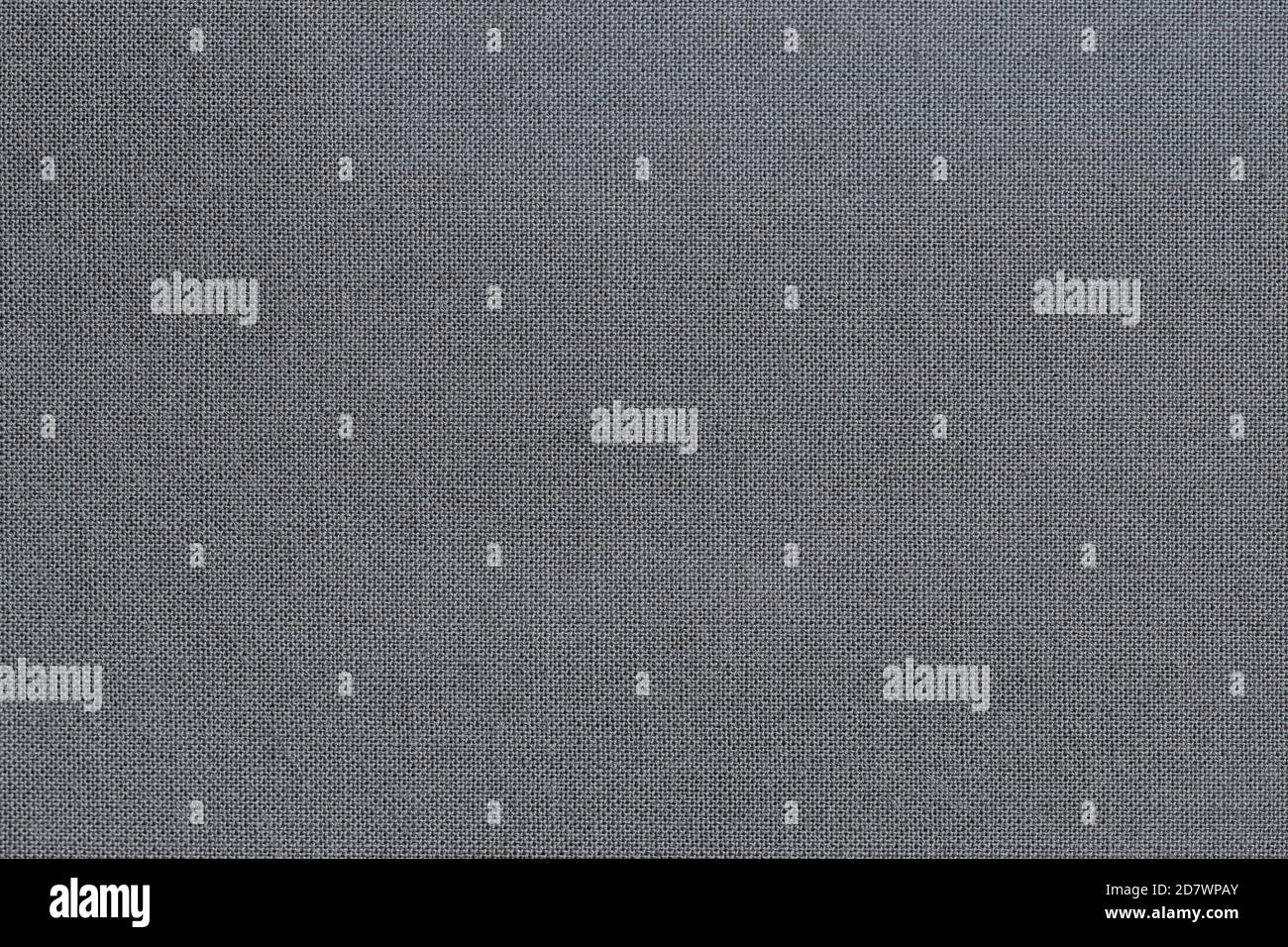 Textur von bunten Leinwand oder Quappen Nahaufnahme, graue Farbe, moderner Hintergrund Stockfoto