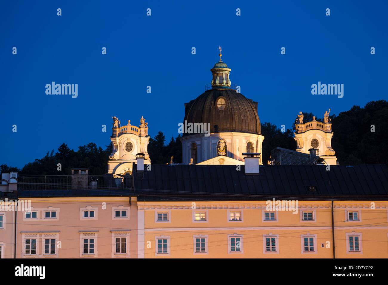 Österreich, Salzburg, Blick auf die Altstadt - die Altstadt Stockfoto