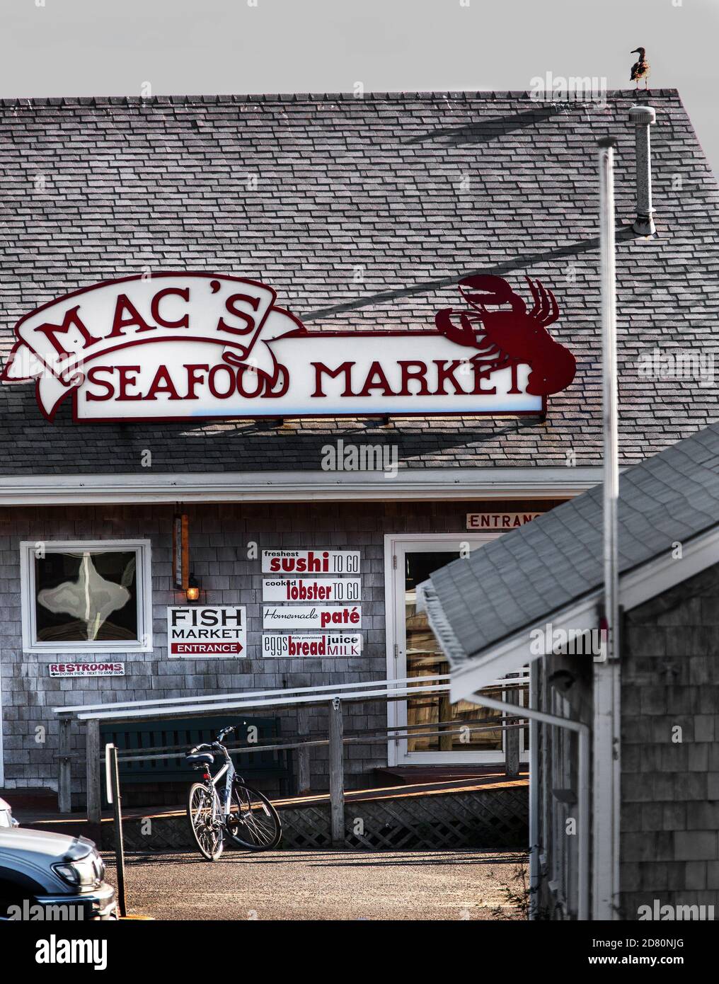 Lokale Szenen von Cape Cod New England Architektur und Fischer-7 Stockfoto
