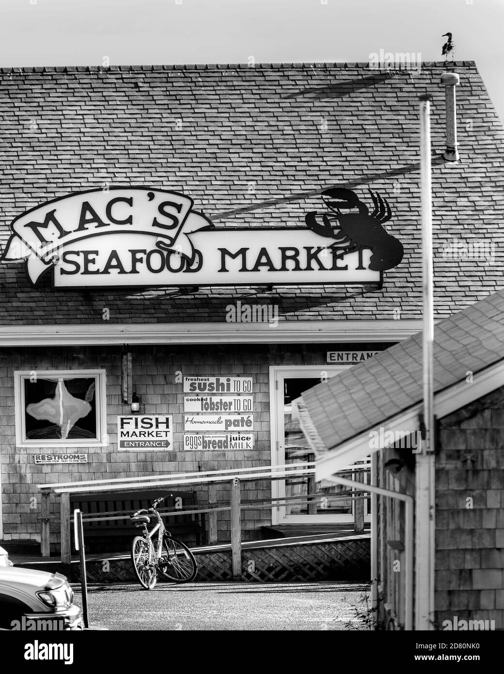 Lokale Szenen von Cape Cod New England Architektur und Fischer-5 Stockfoto