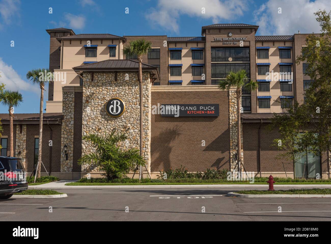 Brownwood Hotel & Spa Wolfgang Puck The Villages, Florida USA Stockfoto