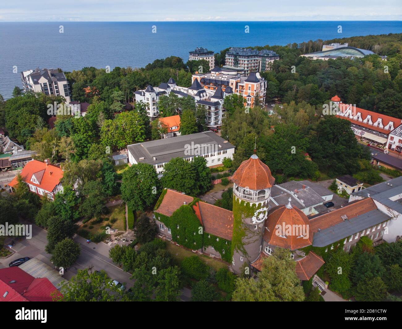 Blick auf Svetlogorsk, ehemalige deutsche Rauschen, Küstenort