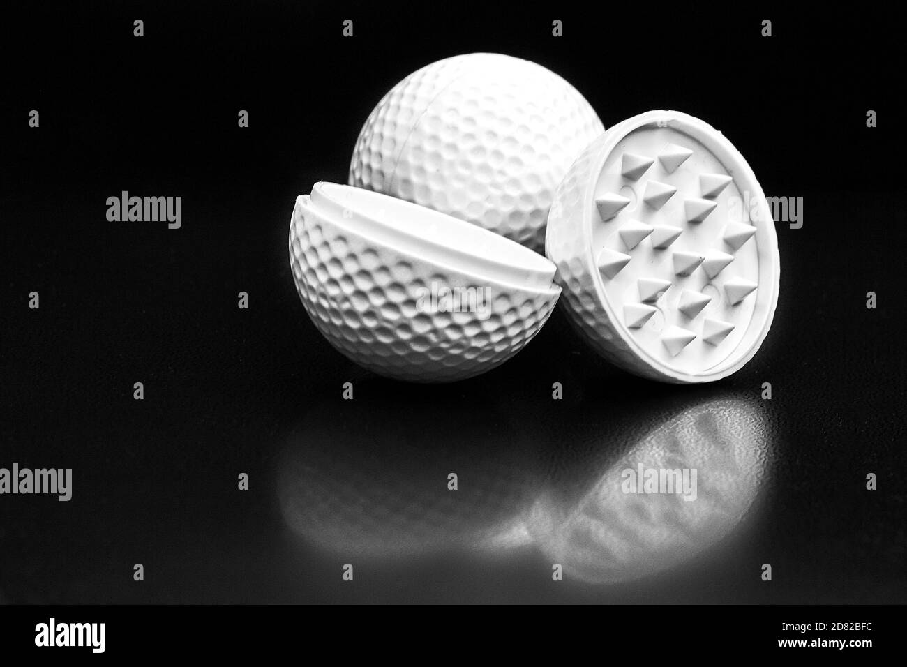 Grinder für Tabak oder Cannabis Zubehör für Shisha. Stockfoto