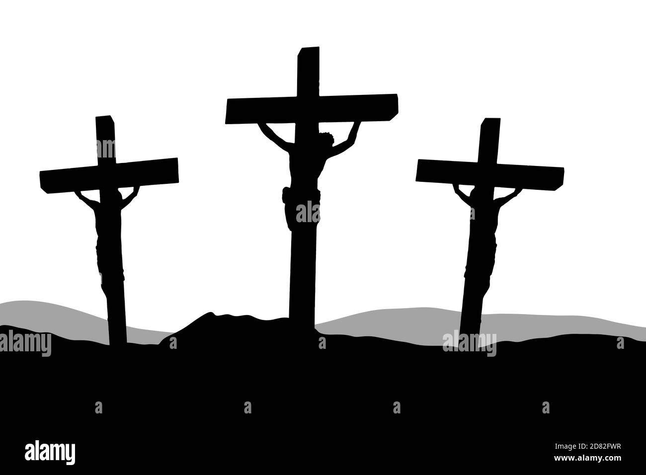 Kreuz Jesu Christi Stockfoto