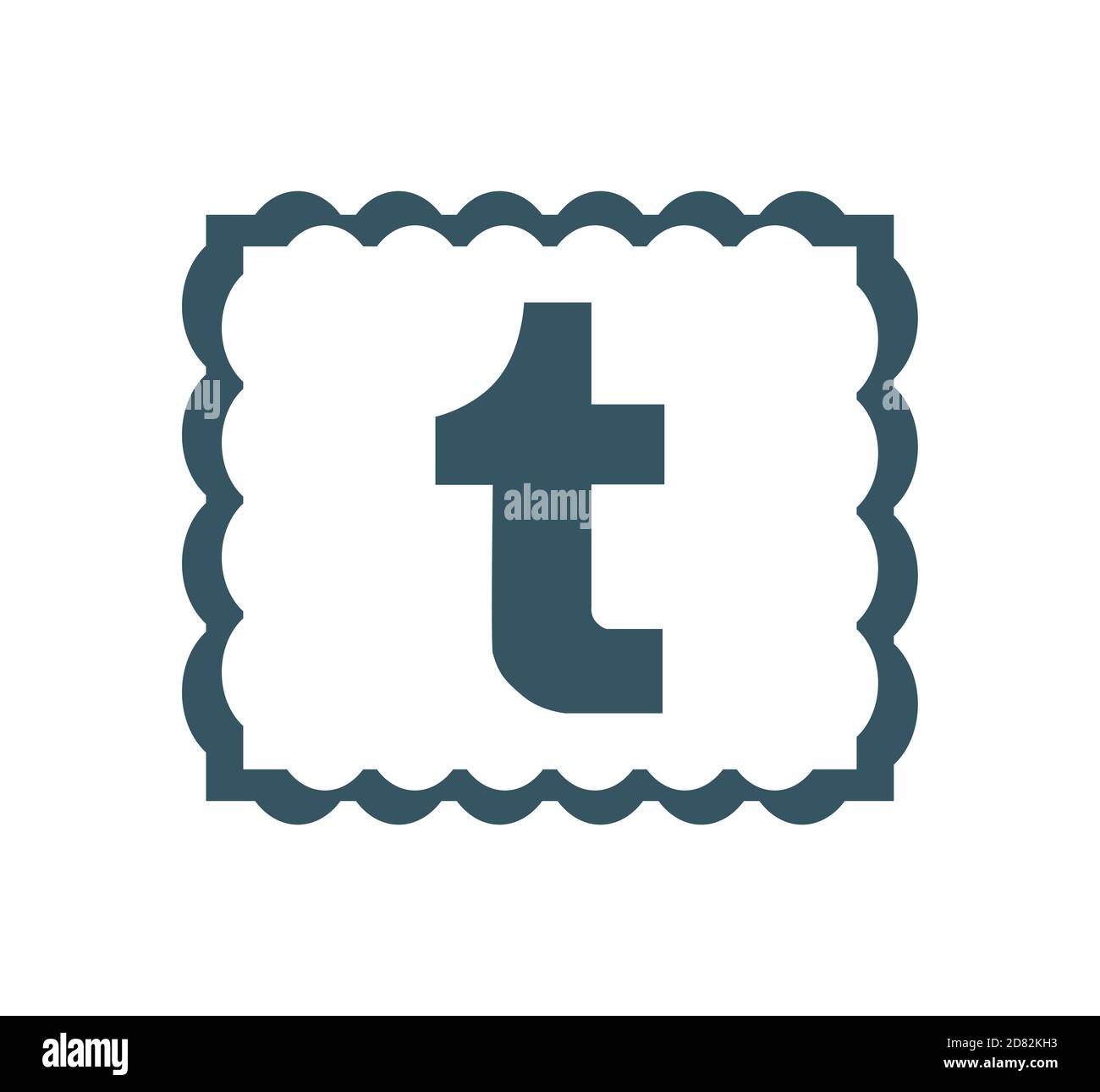 Tumblr ist Internet Online Social Network. Tumblr App-Symbol. Tumblr-Logo . Charkiw, Ukraine - Juni , 2020 Stockfoto