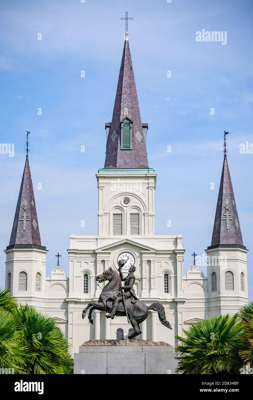 Jackson Square Stockfoto