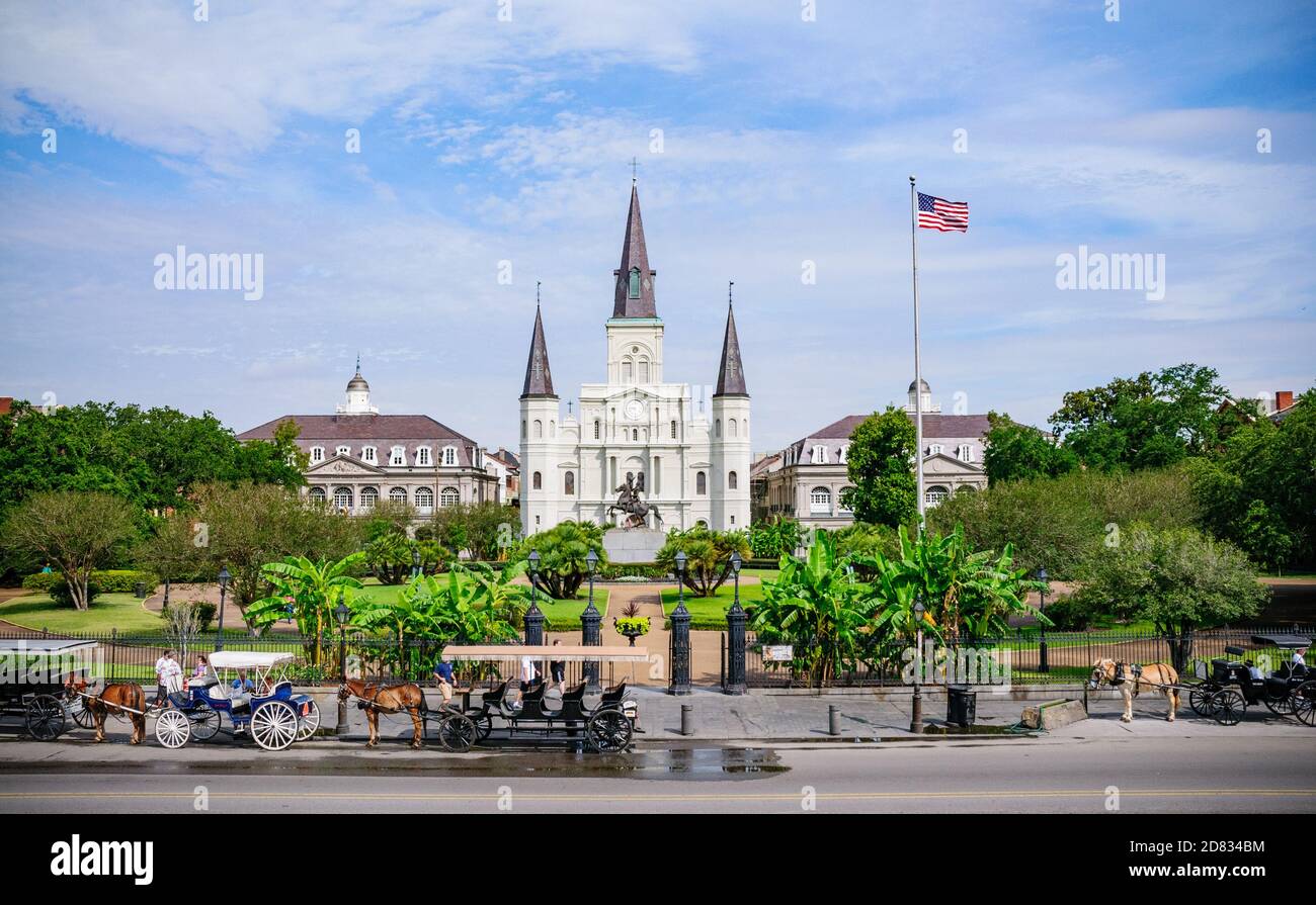 Jackson Square Stockfoto