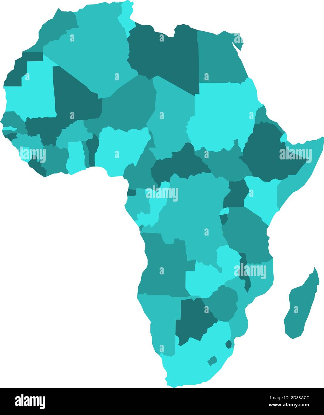Afrika politische karte Fotos und Bildmaterial in hoher Auflösung Alamy
