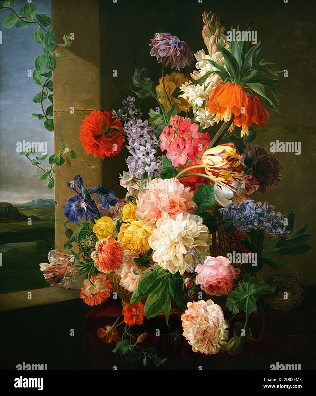 Jan Frans Van Dael Stillleben Mit Blumen Stockfotografie Alamy