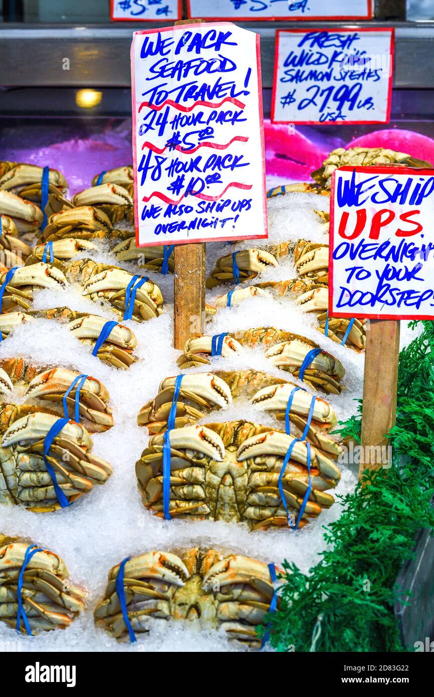 Seattle Farmers Market, Washington-USA Stockfoto