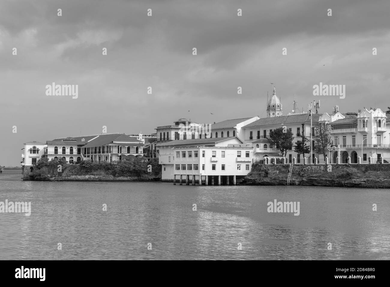 Blick auf die Altstadt von Panama City Stockfoto