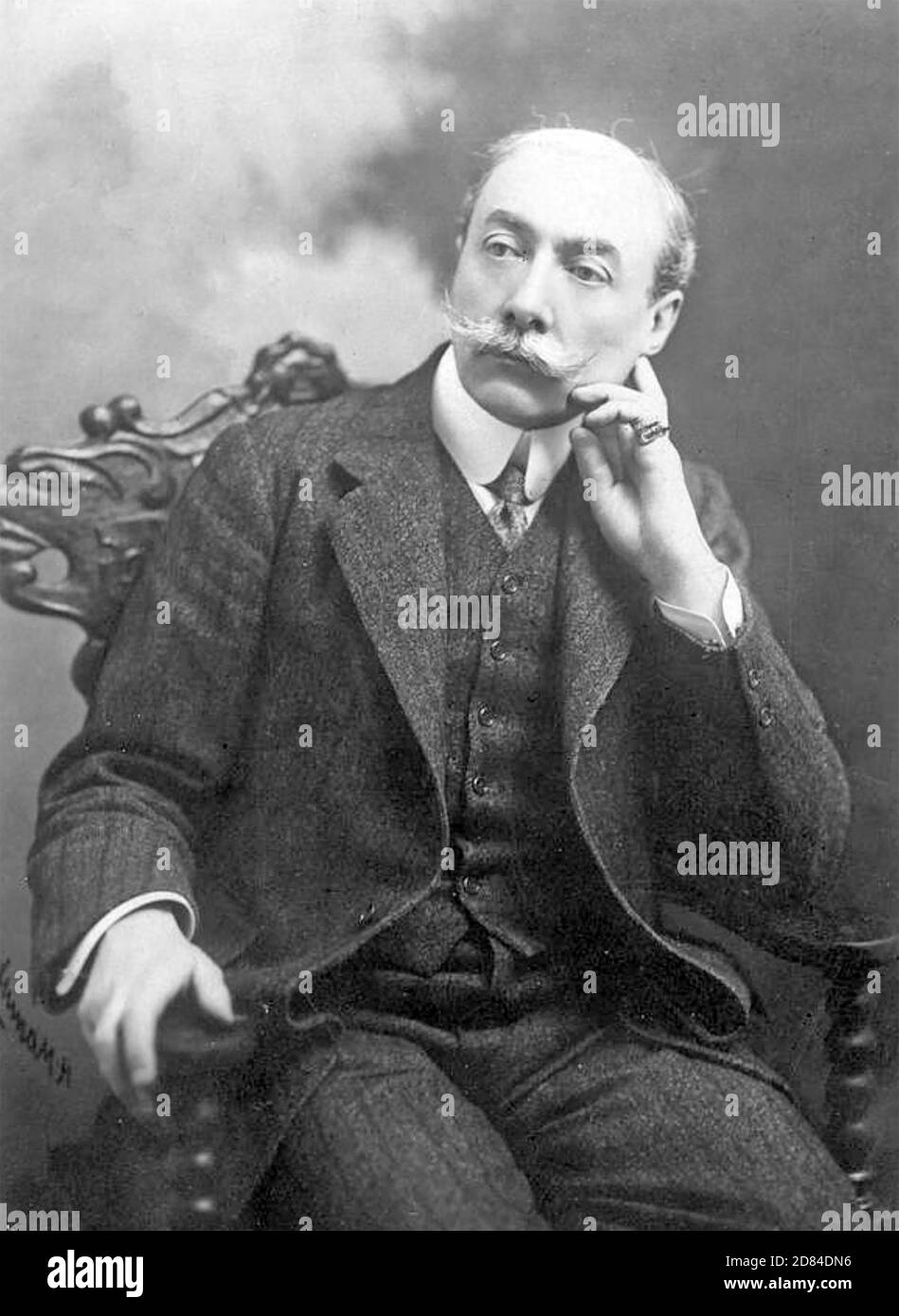 ANDRÉ MESSAGER (1853-1929) französischer Komponist Stockfoto