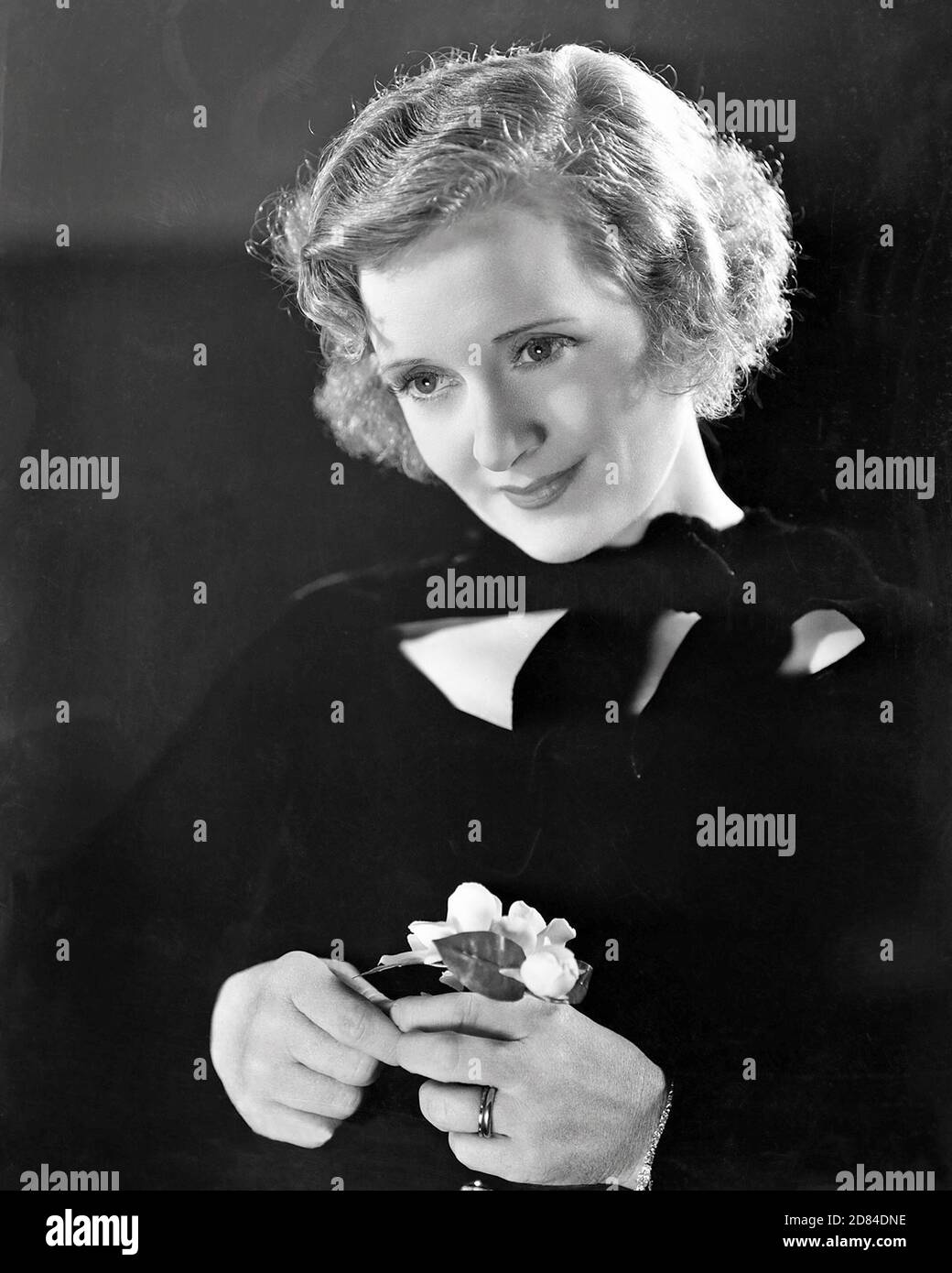 BILLIE BURKE (1884-1970) amerikanische Film- und Bühnenschauspielerin 1933 Stockfoto