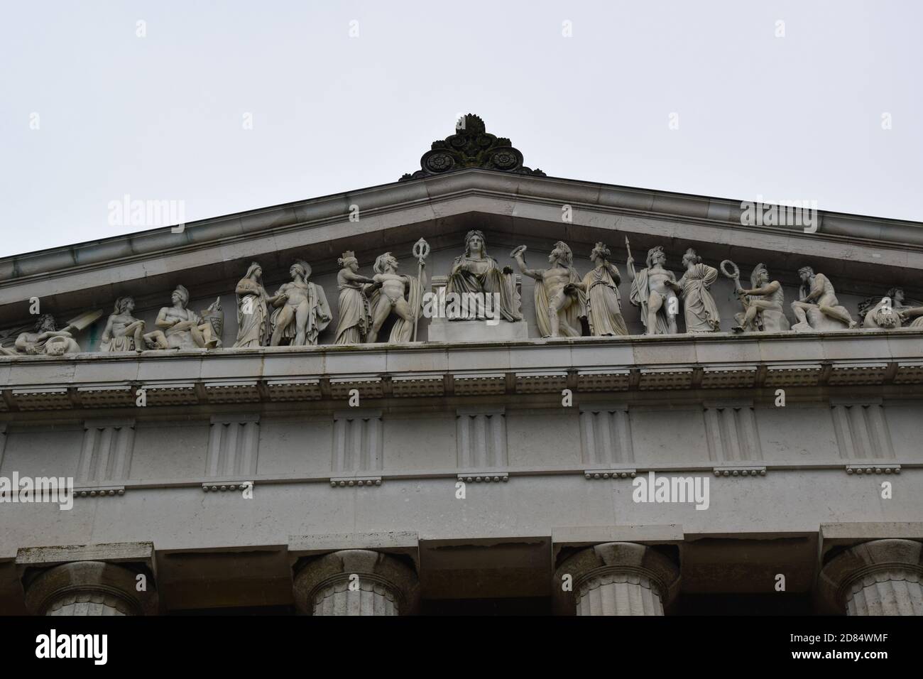 Walhalla - Denkmal in Bayern, Deutschland Stockfoto