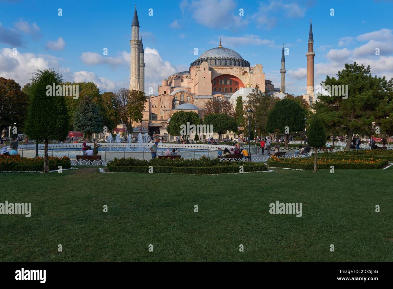 Antike byzantinische Kirche der Hagia Sophia in Istanbul, Türkei Stockfoto
