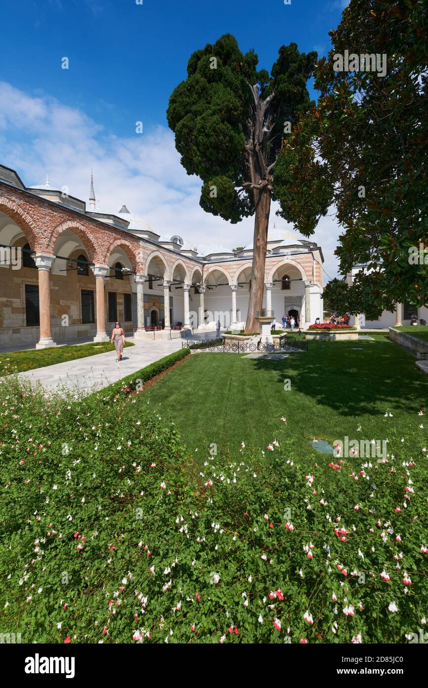 Kammer Der Heiligen Reliquien, Topkapi-Palast, Istanbul Stockfoto