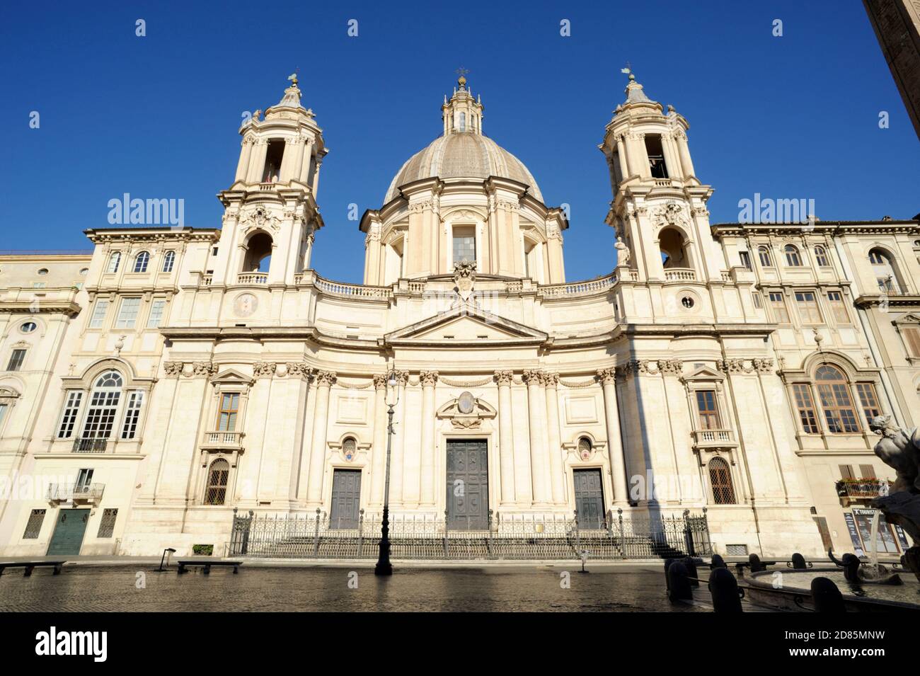 Kirche Sant'Agnese in Agone, Piazza Navona, Rom, Italien Stockfoto
