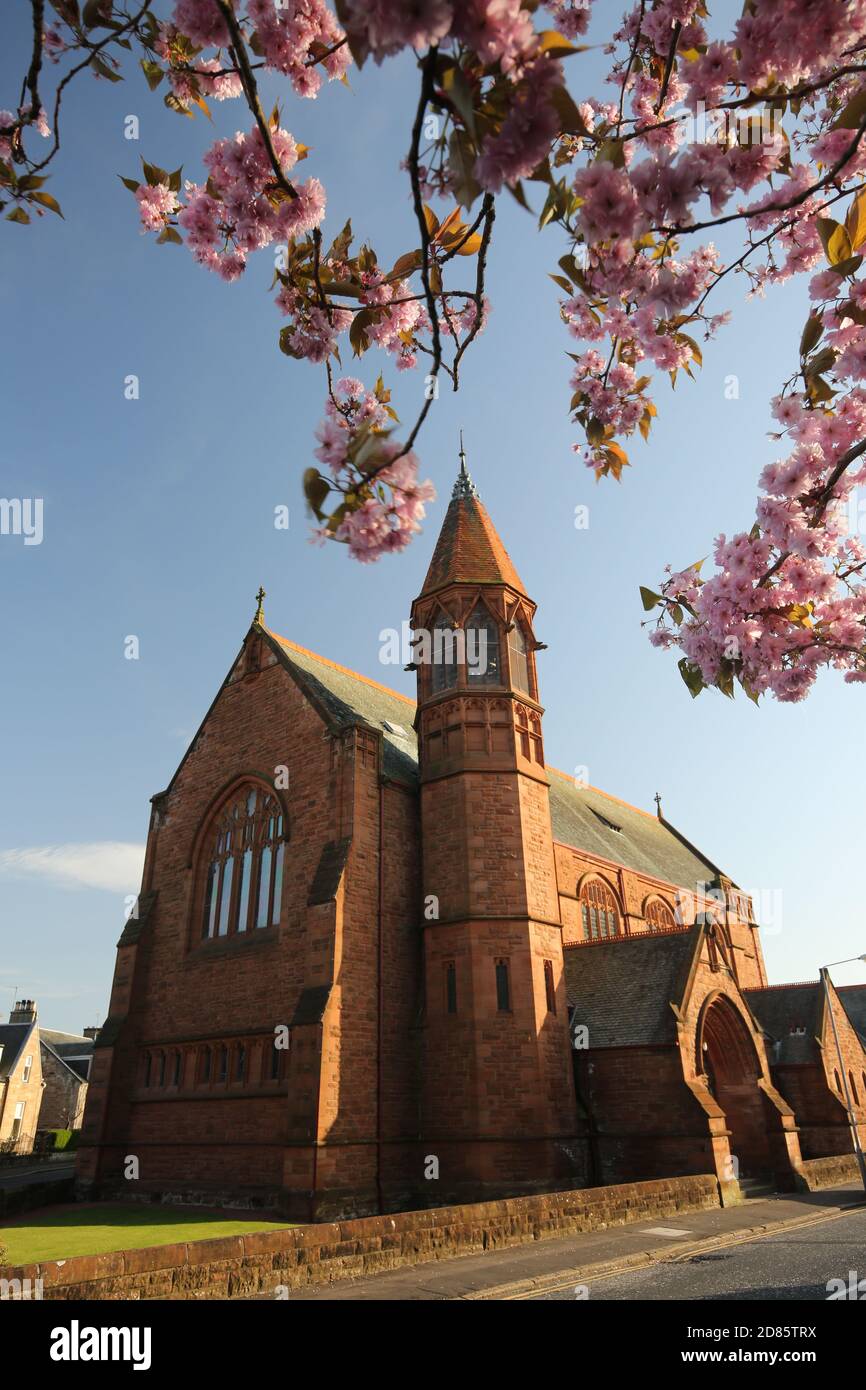 St Columba Church, Ayr, Ayrshire, Scotalnd, UK ursprünglich als Trinity Church bekannt, wurde St