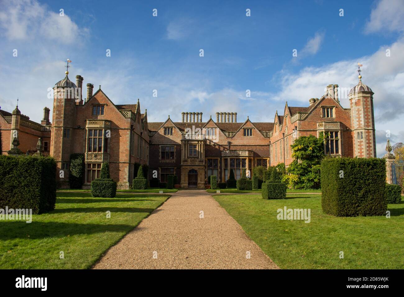 Charlecote Park's 16. Jahrhundert Country House Stockfoto