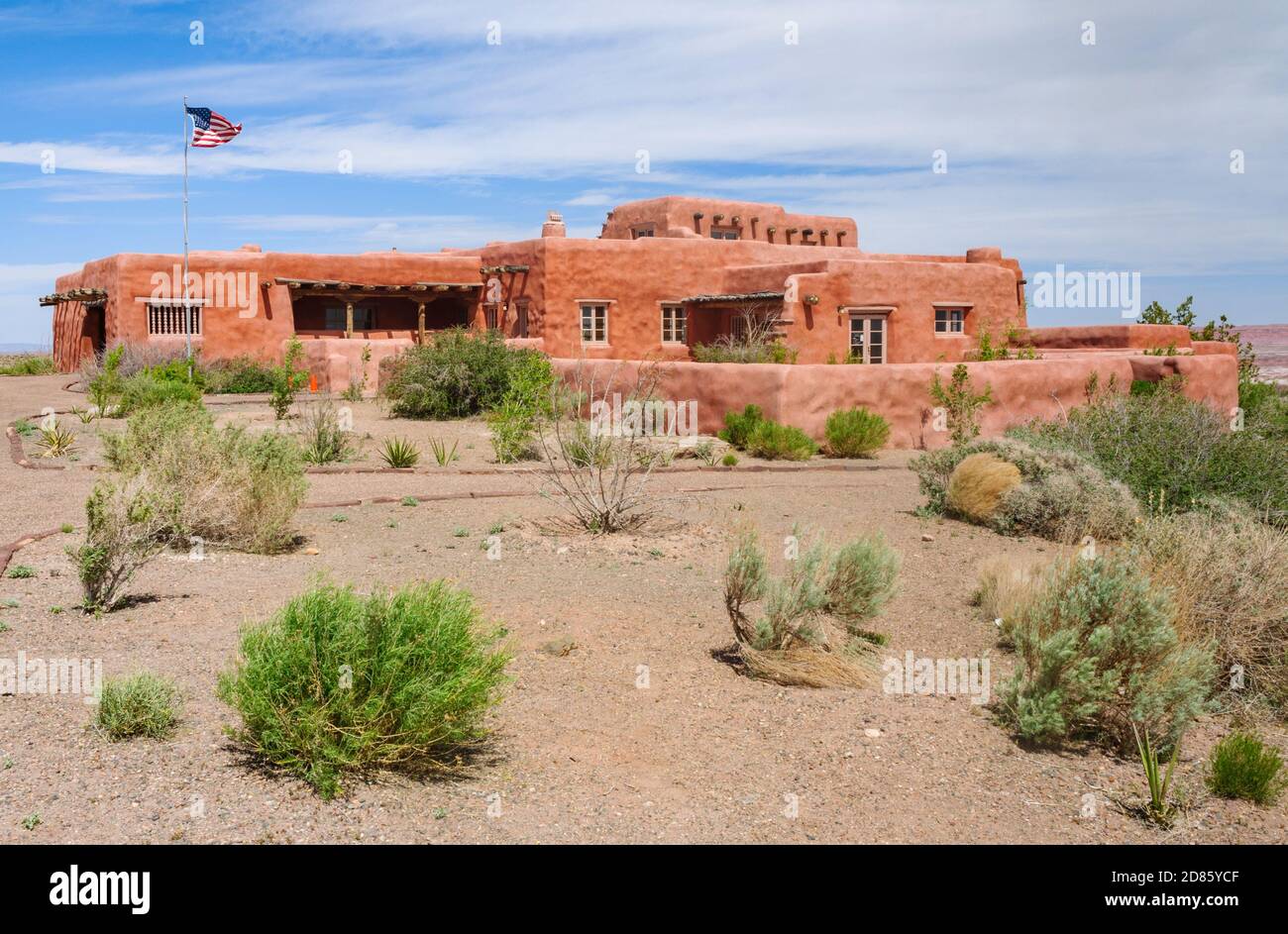Versteinerter Wald-Nationalpark, Arizona Stockfoto