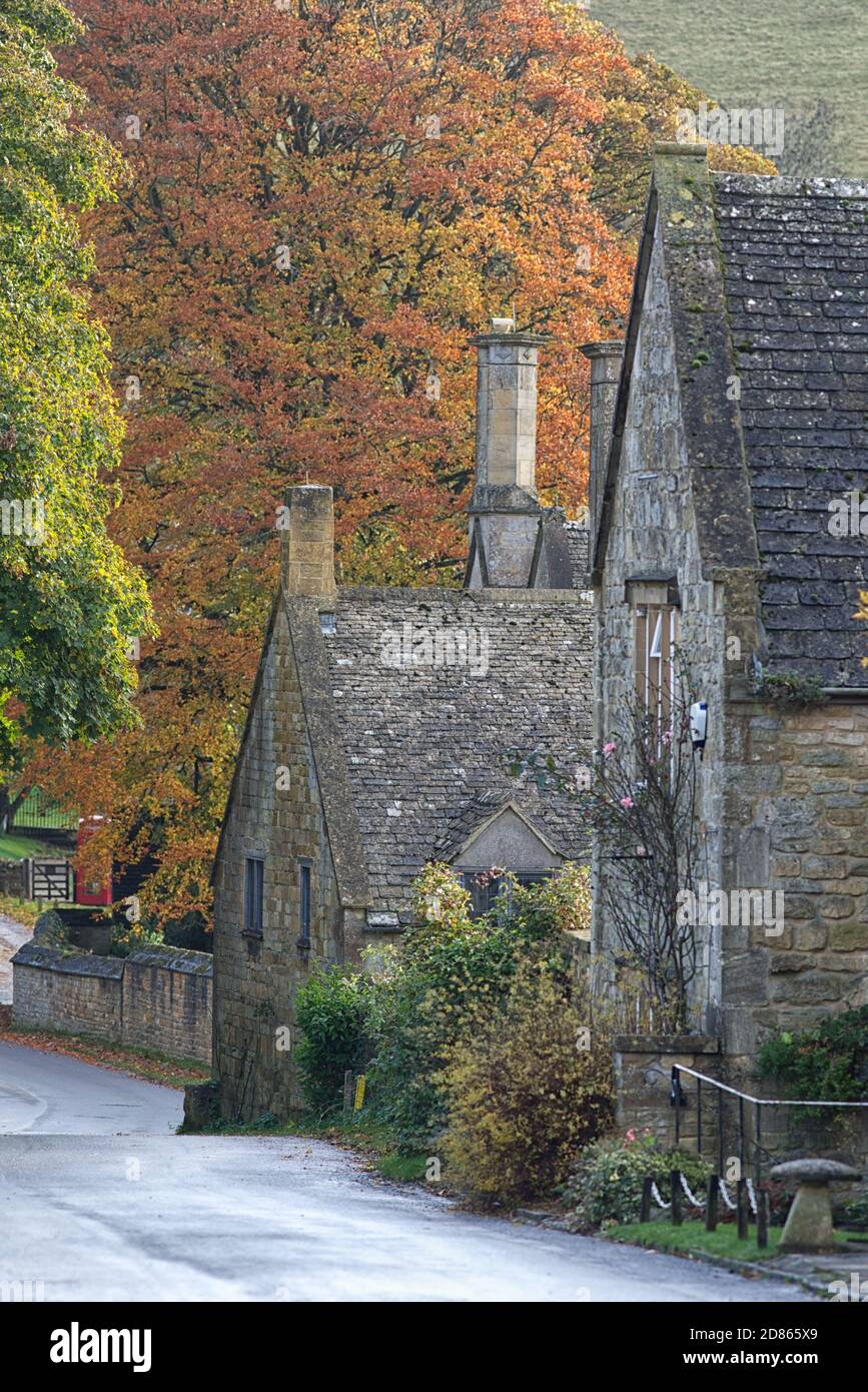 Cotswolds Dorf Snowshill in Gloucestershire Stockfoto