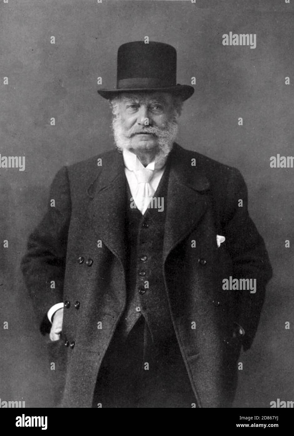 ALFRED YARROW (1842-1932) britischer Schiffsbauer Stockfoto
