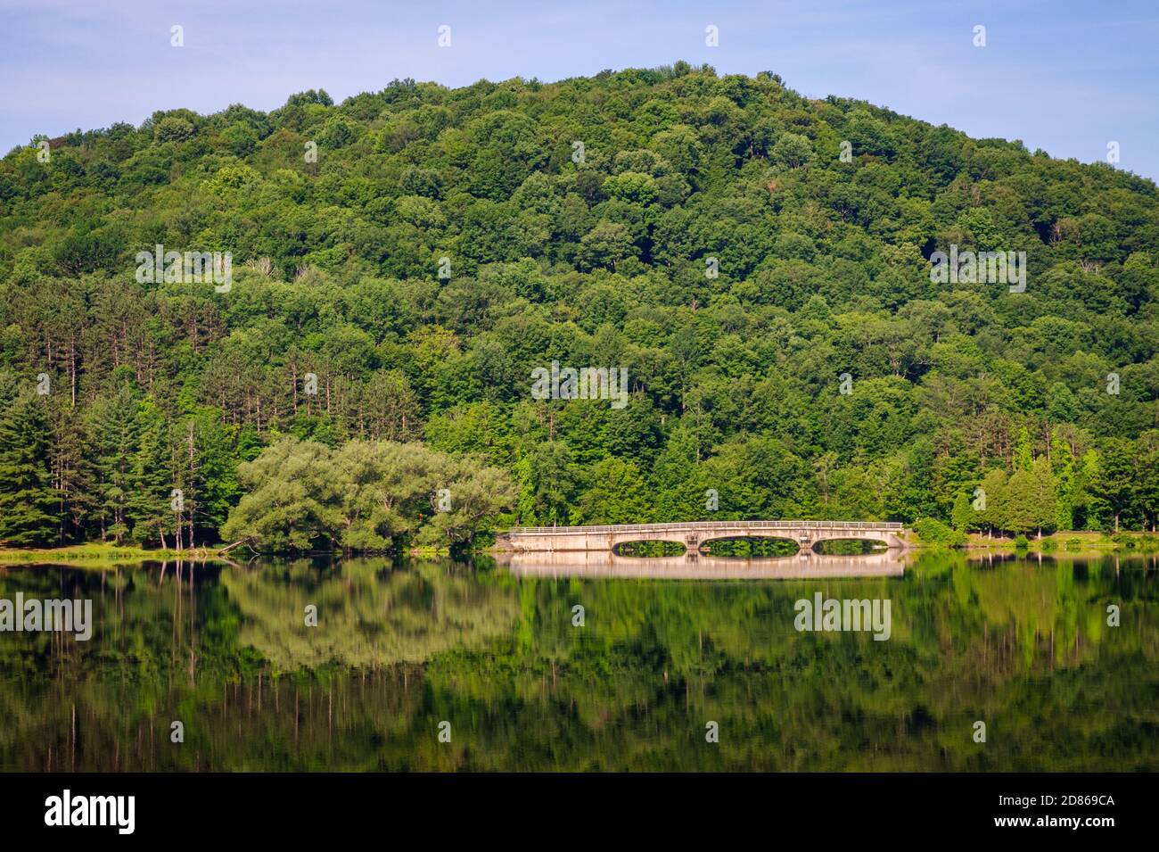 Allegany State Park Red House Lake Stockfoto