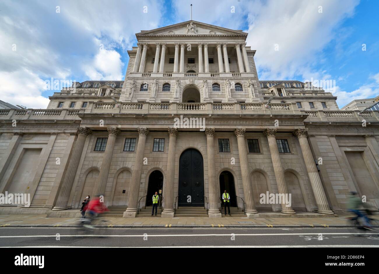 Die Bank of England Stockfoto