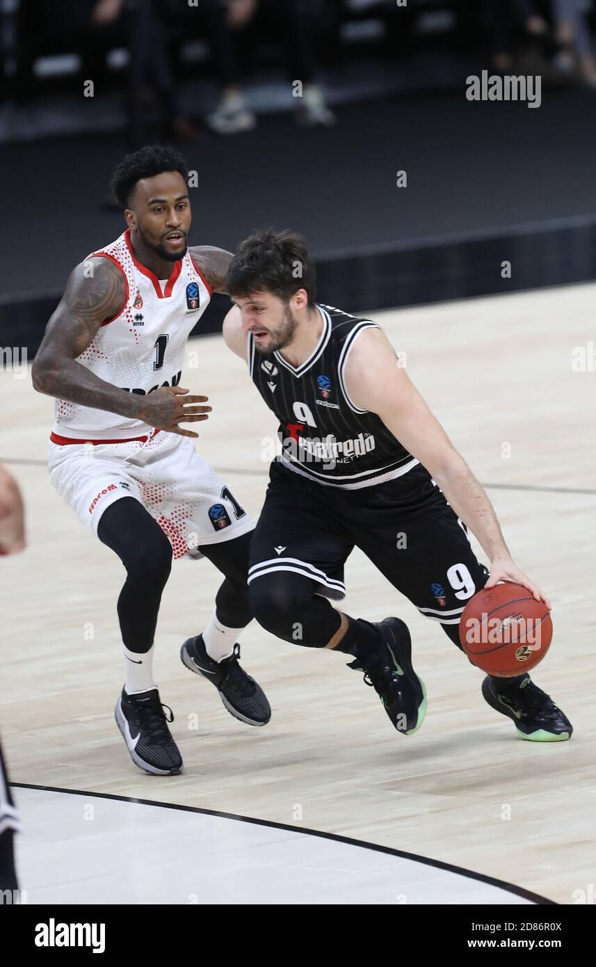 21/10/2020 - Stefan Markovic von Virtus Segafredo Bologna während des Eurocup-Spiels Virtus Segafredo Bologna gegen AS Monaco - Foto Michele Nucci Kredit: Stockfoto